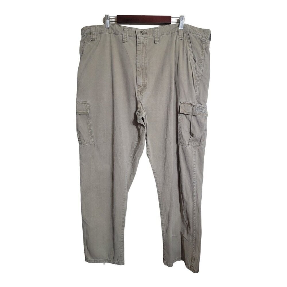 WRANGLER PANT Mens 44x32 GRAIN KHAKI CARGO CarpenterRELAXED FIT Gorpcore 70LEWGR